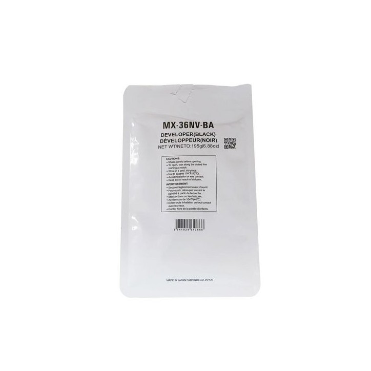 MSP171023 CoreParts Black Developer 100K SHARP MX-2310U/2610N/2615N/2616NbrMX-2640N/3110N/3111U/3115NbrMX-3116N/3140N/3610N/3640