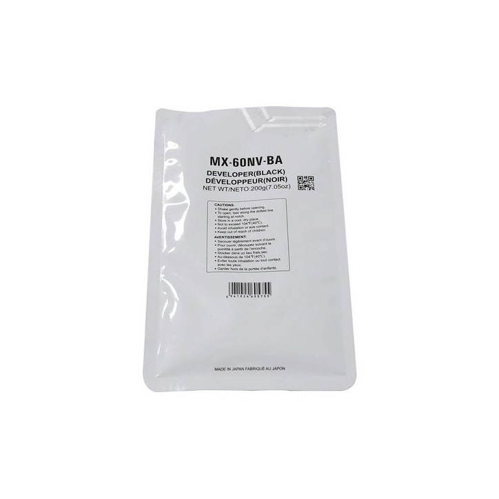 MSP171009 CoreParts Black Developer 500K SHARP MX-2651/3051/3551/4051/5051/6051brMX-3050N/3550N/4050N/5050N/6050NbrMX-3060N/3560