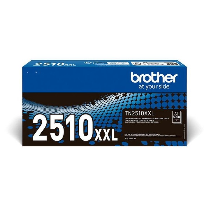 TN2510XXL Brother Toner Cartridge 1 Pc(S) Original Black