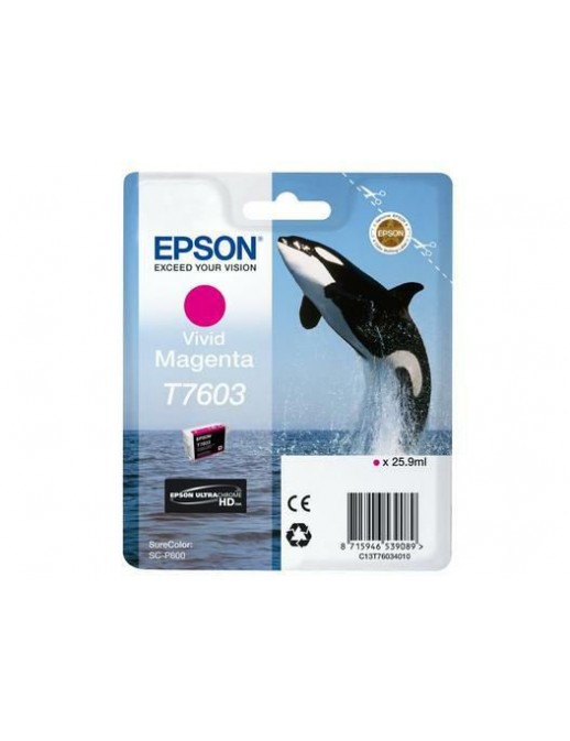 C13T76034N10 C13T76034N10 Epson Ink Cartridge 1 Pc(S) Original Vivid Magenta