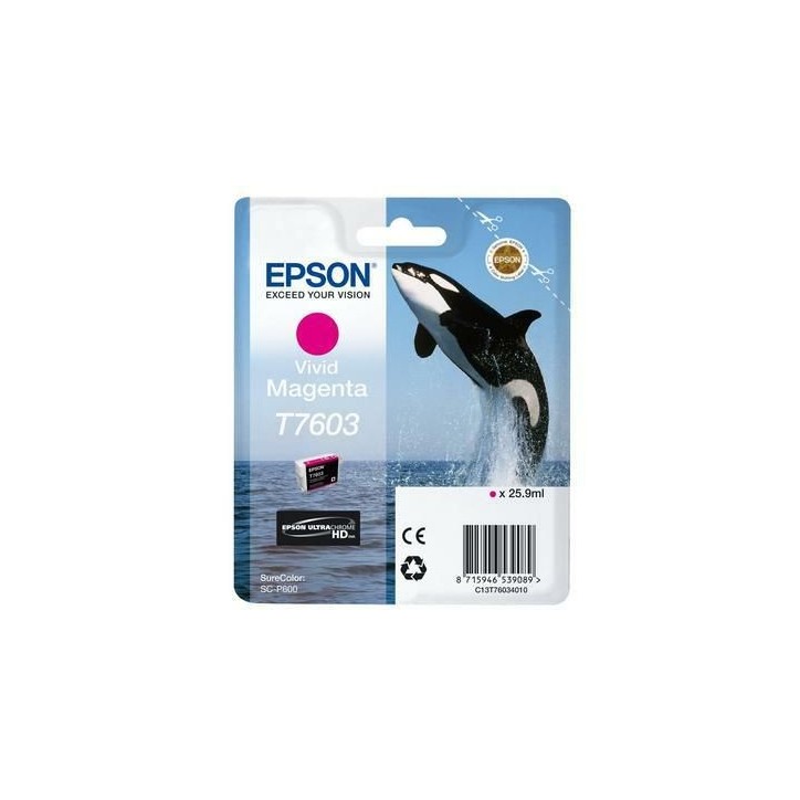 C13T76034N10 Epson Ink Cartridge 1 Pc(S) Original Vivid Magenta