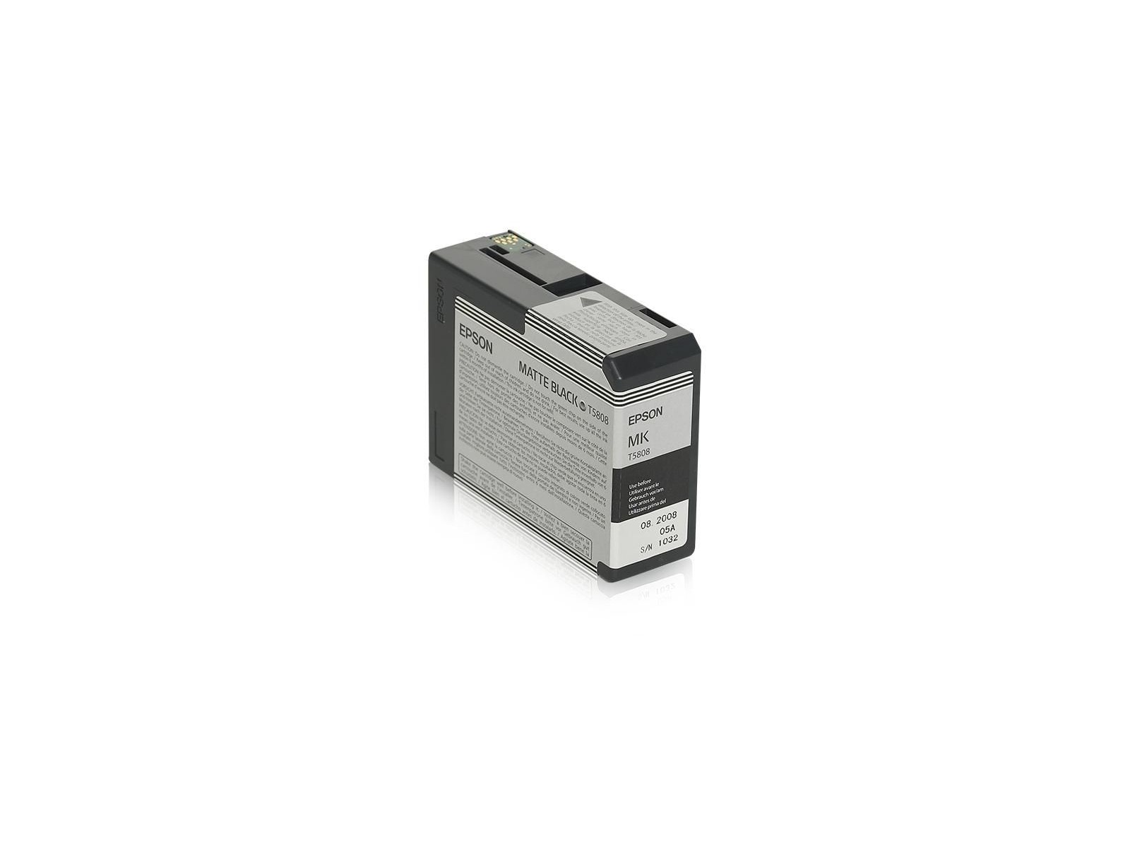 C13T58080N C13T58080N Epson T58080N Ink Cartridge 1 Pc(S) Original Matte Black C13T58080N C13T58080N Epson T58080N Ink Cartridge 1 Pc(S) Original Matte Black