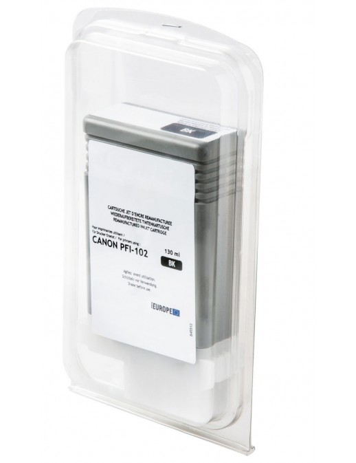 QI-CA2160B CoreParts Toner Black Blister for CANON Content ml: 130ml suitable for REMAN FOR LF CAN 102 BK CAN 102 BK