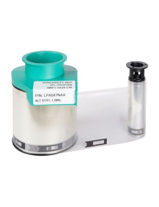 LPA047NAA LPA047NAA Evolis ALTERNATE CLEAR PATCH 1.0 MIL (600 prints / roll) SMART CUT / FULL