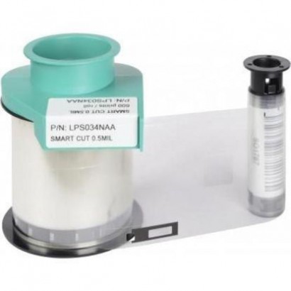 LPS034NAA LPS034NAA Evolis CLEAR SMART CUT PATCH 0.5 MIL (600 prints / roll)