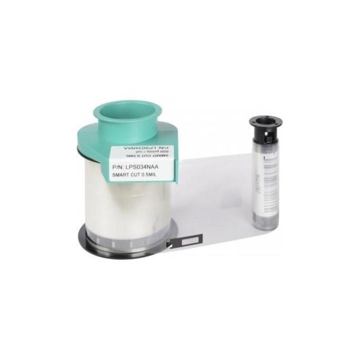 LPS034NAA Evolis CLEAR SMART CUT PATCH 0.5 MIL (600 prints / roll) LPS034NAA Evolis CLEAR SMART CUT PATCH 0.5 MIL (600 prints / roll)