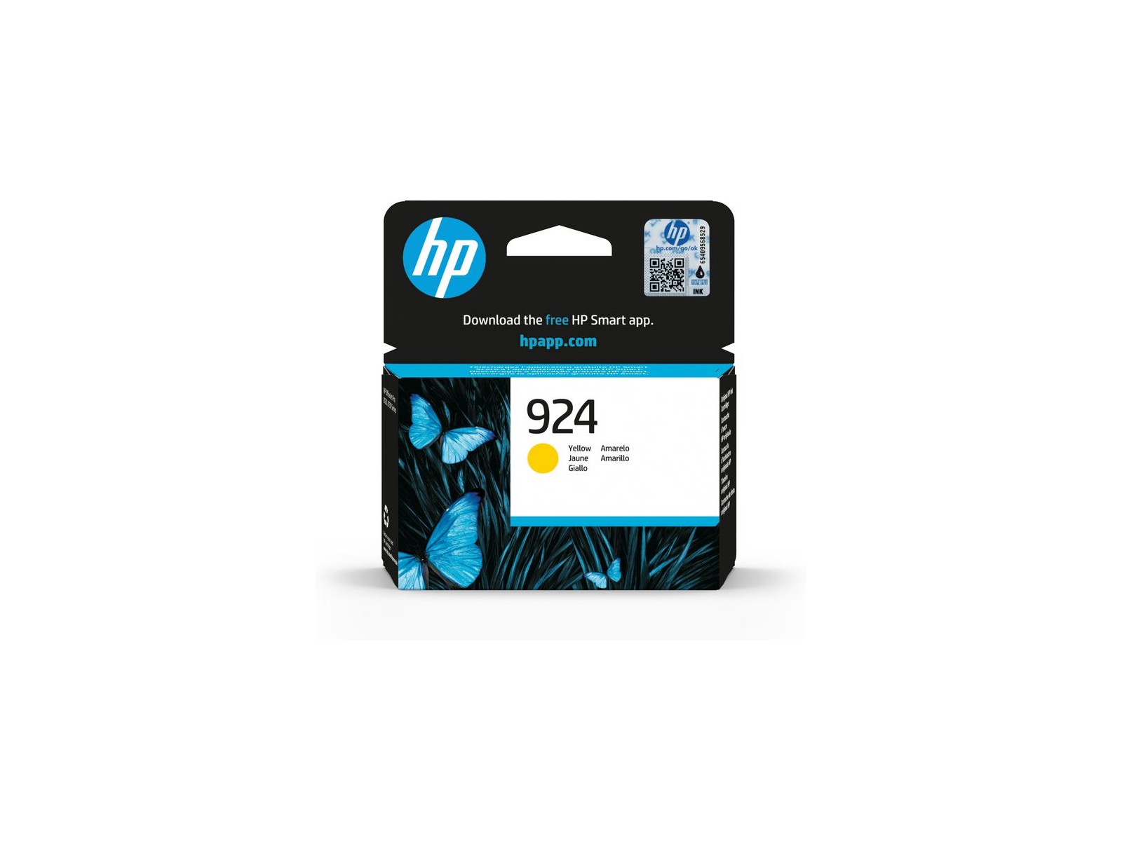 4K0U5NE 4K0U5NE HP 924 Yellow Original Ink Cartridge 4K0U5NE 4K0U5NE HP 924 Yellow Original Ink Cartridge