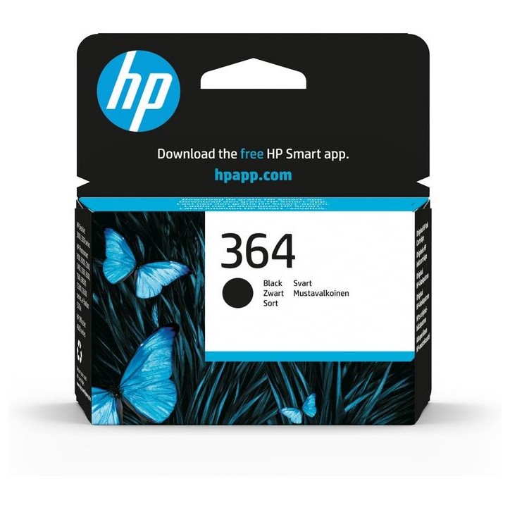 CB316EEBA3 HP 364 Black Original Ink Cartridge