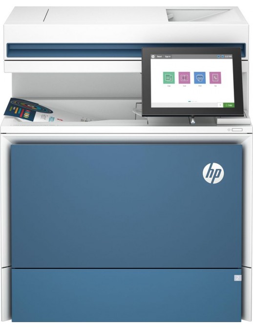 6QN29A 6QN29A HP Laserjet Color Enterprise Mfp 5800Dn Printer, Print, Copy, Scan, Fax (Optional), Automatic Document Feeder O...