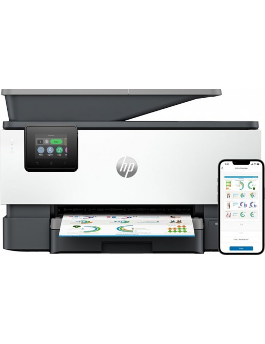 4V2N0B#629 4V2N0B629 HP OfficeJet Pro 9120b All-in-One Printer, Color, Printer for Home and home office, Print, copy, scan, f...