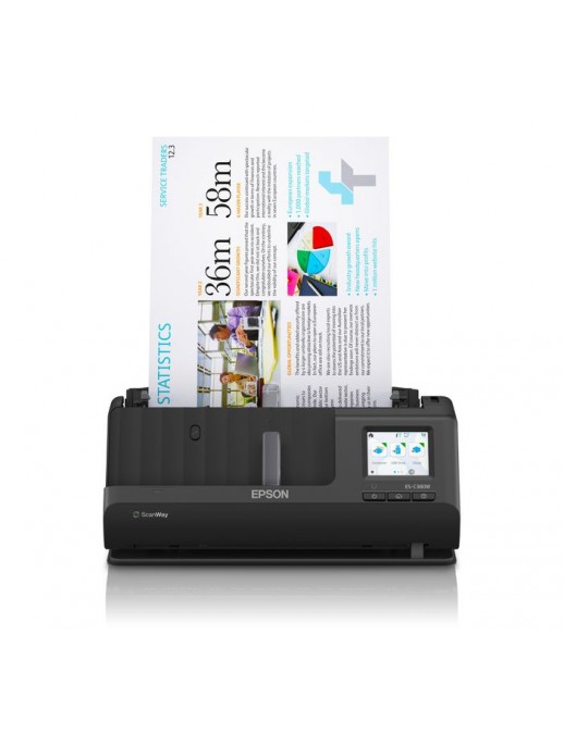 B11B269401 B11B269401 Epson Es-C380W Adf + Sheet-Fed Scanner 600 X 600 Dpi A4 Black