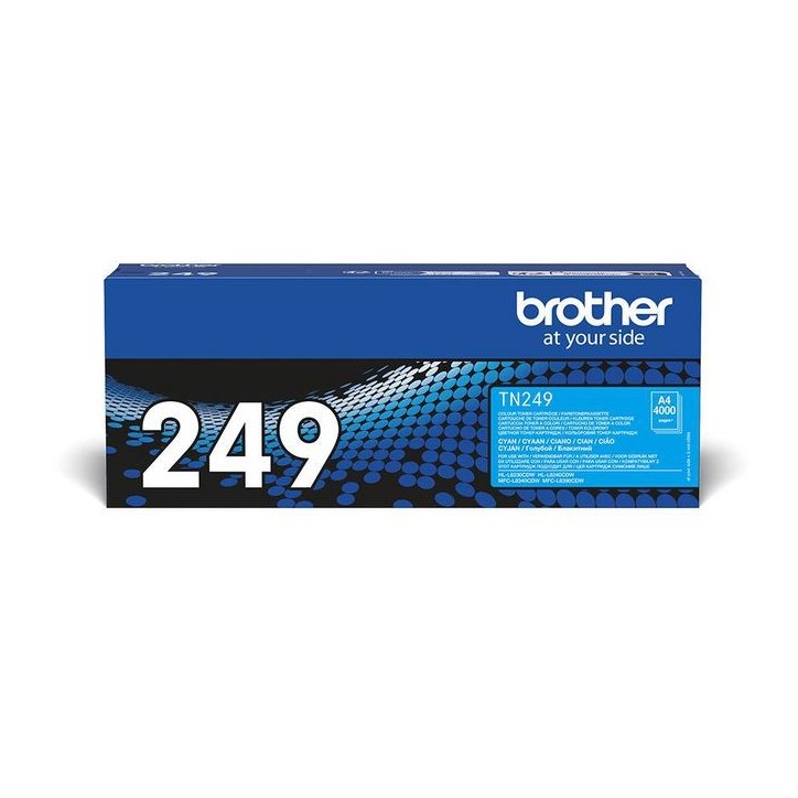 TN249C Brother TN-249C Super High Yield Toner Cartridge Cyan Brother