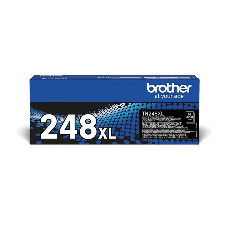 TN248XLBK Brother Tn-248Xlbk Toner Cartridge 1 Pc(S) Original Black TN248XLBK Brother Tn-248Xlbk Toner Cartridge 1 Pc(S) Original Black