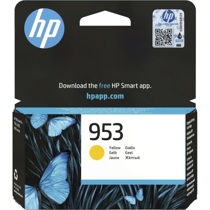 F6U14AE HP 953 Yellow Original Ink Cartridge