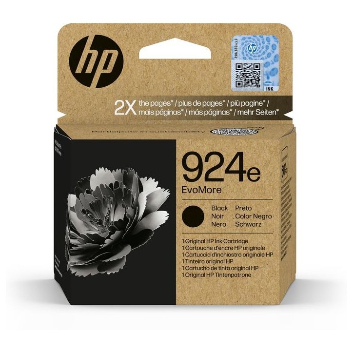 4K0V0NE HP 924E Evomore Black Original Ink Cartridge