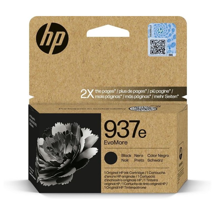 4S6W9NE HP 937E Evomore Black Original Ink Cartridge