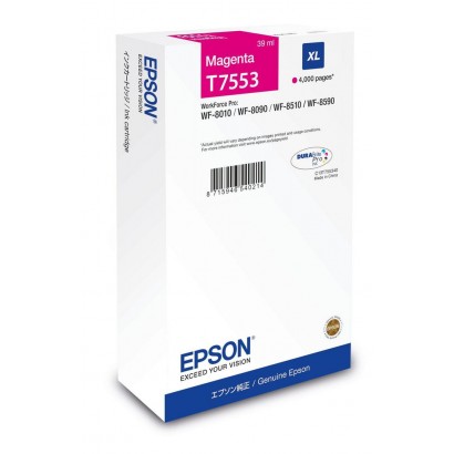 C13T75534N Epson Wf-8Xxx Series Ink Cartridge Xl Magenta