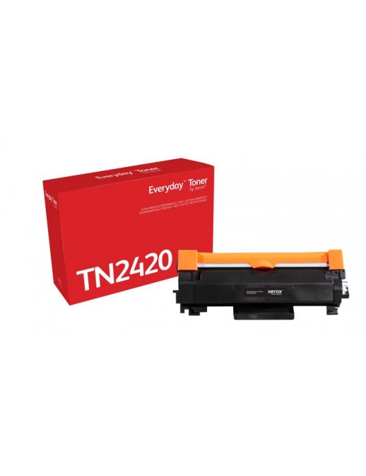 006R04792 Xerox EVERYDAY MONO TONER REPLACES BROTHER TN2420 STANDARD CAPACITY