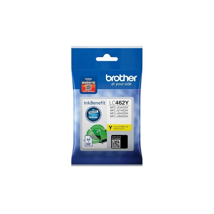 LC462Y Brother LC462Y ink cartridge 1 pc(s) Original Standard