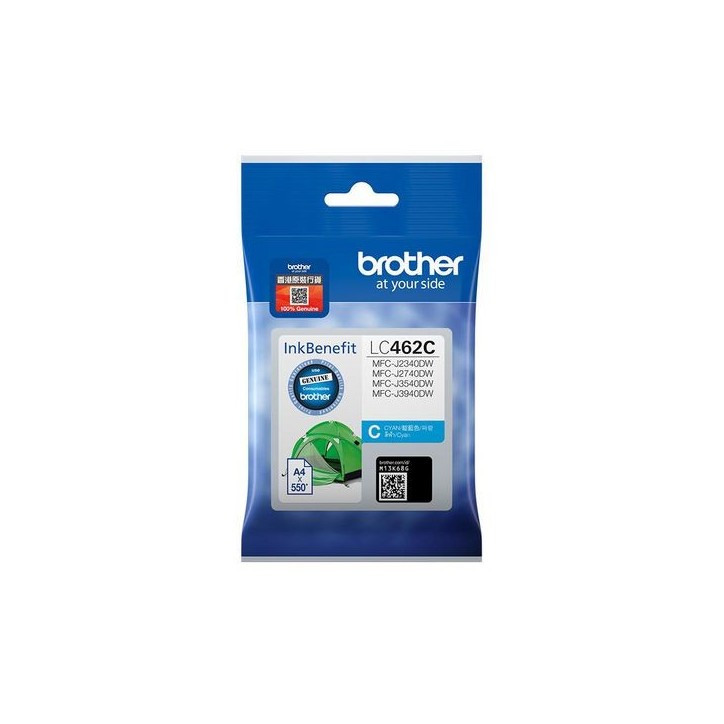LC462C Brother LC462C ink cartridge 1 pc(s) Original Standard