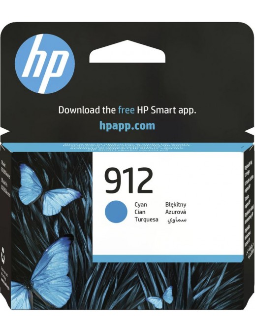 3YL77AE 3YL77AE HP 912 Cyan Original Ink Cartridge