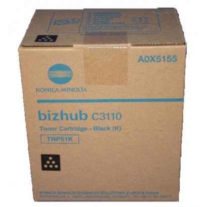 A0X5155 A0X5155 Konica Minolta Tnp-51K Toner Cartridge 1 Pc(S) Original Black