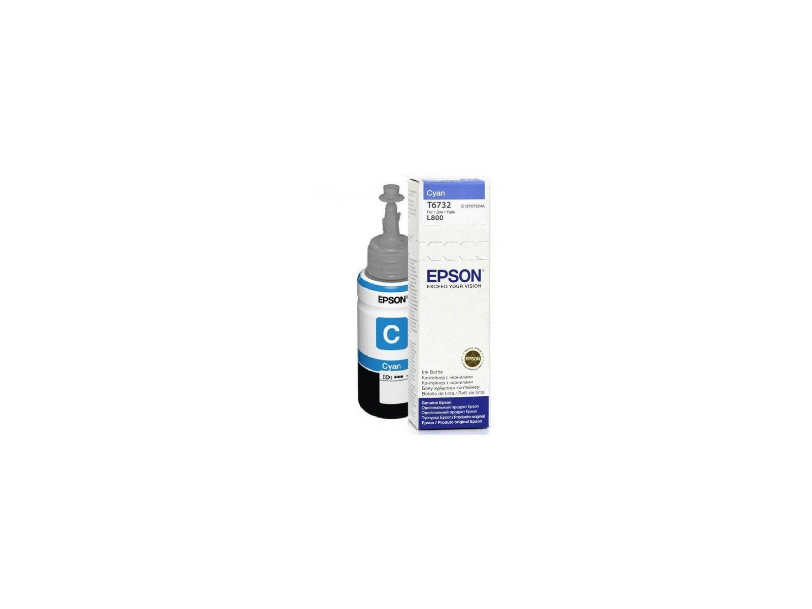 C13T67324A C13T67324A Epson T6732 Cyan Ink Bottle 70Ml C13T67324A C13T67324A Epson T6732 Cyan Ink Bottle 70Ml