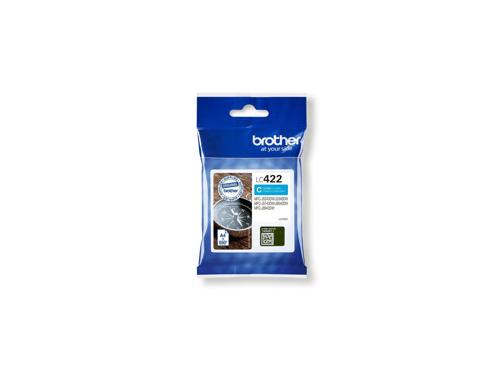 LC422C LC422C Brother Lc-422C Ink Cartridge 1 Pc(S) Original Cyan LC422C LC422C Brother Lc-422C Ink Cartridge 1 Pc(S) Original Cyan