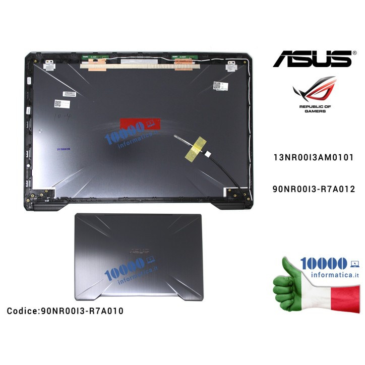 Cover LCD ASUS TUF Gaming FX504 (PREMIUM STEEL) FX504GD FX504GE FX504GM TUF504GD TUF504GE TUF504GM TUF554GE TUF554GM PX504GD 90N