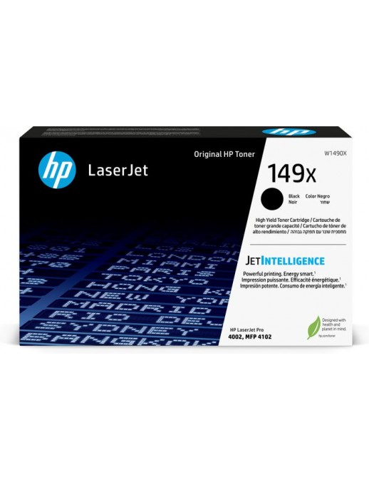 W1490X HP 149X High Yield Black Original Laserjet Toner Cartridge