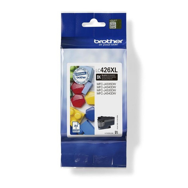 LC426XLBK Brother Lc-426Xlbk Ink Cartridge 1 Pc(S) Original High (Xl) Yield Black