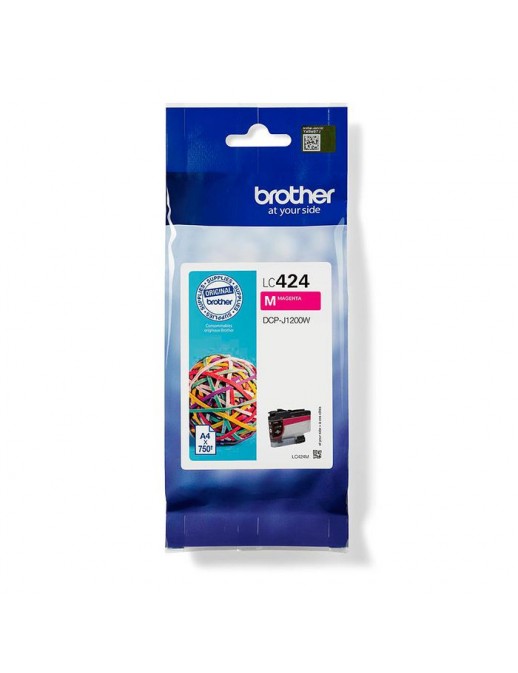 LC424M LC424M Brother Lc-424M Ink Cartridge 1 Pc(S) Original Magenta