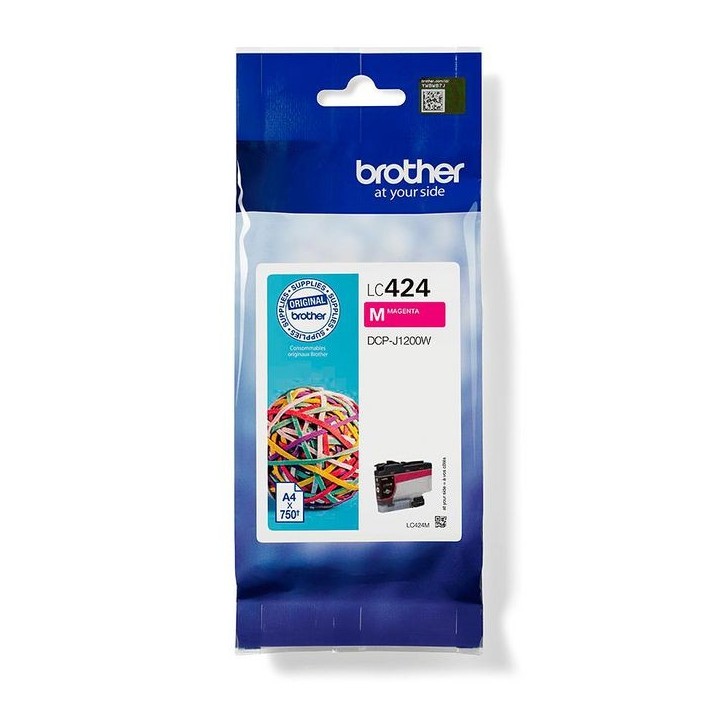LC424M Brother Lc-424M Ink Cartridge 1 Pc(S) Original Magenta LC424M Brother Lc-424M Ink Cartridge 1 Pc(S) Original Magenta