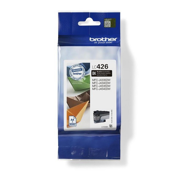 LC426BK Brother Lc-426Bk Ink Cartridge 1 Pc(S) Original Black LC426BK Brother Lc-426Bk Ink Cartridge 1 Pc(S) Original Black