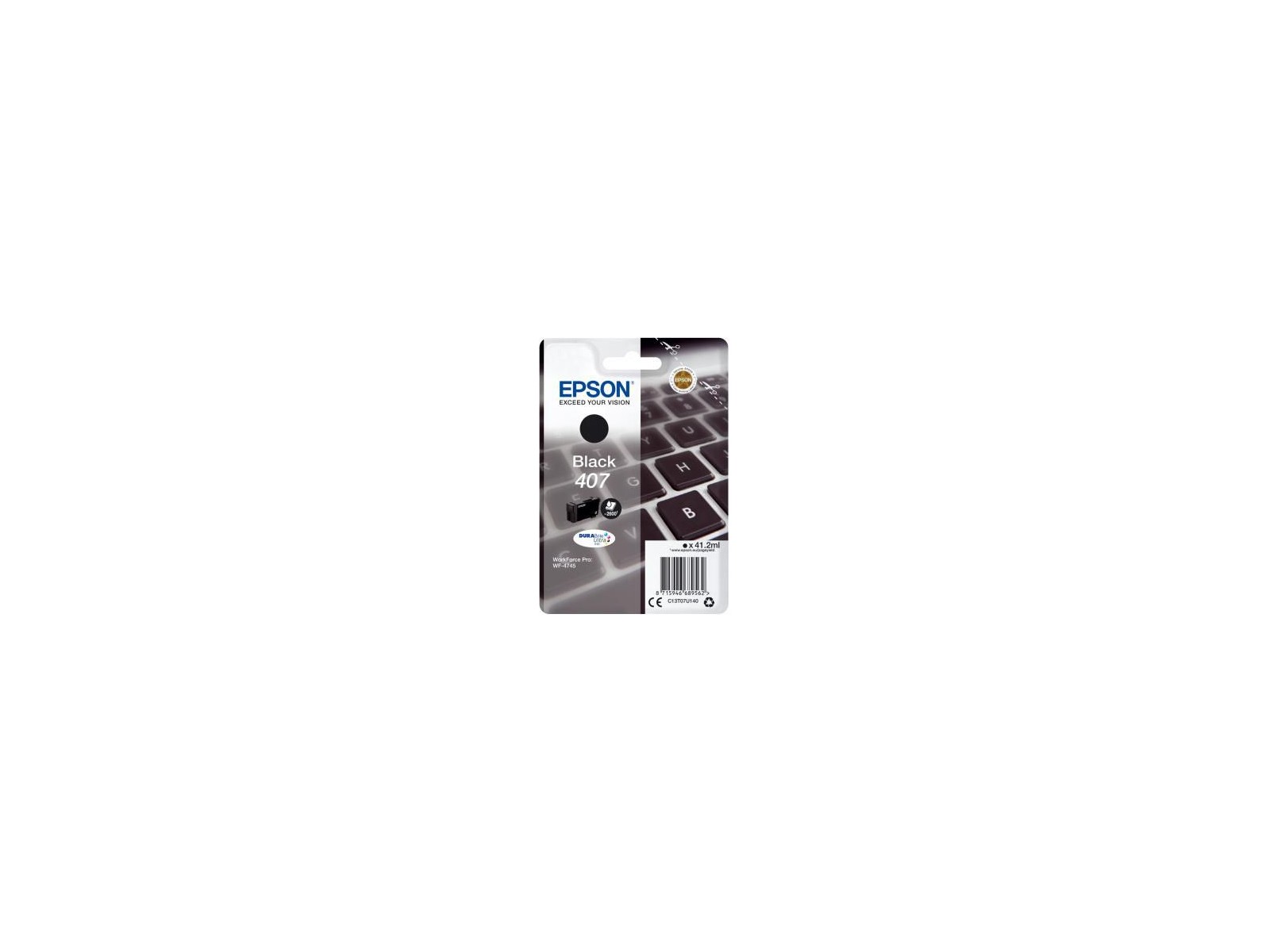 C13T07U140 C13T07U140 Epson Wf-4745 Ink Cartridge 1 Pc(S) Compatible High (Xl) Yield Black C13T07U140 C13T07U140 Epson Wf-4745 Ink Cartridge 1 Pc(S) Compatible High (Xl) Yield Black