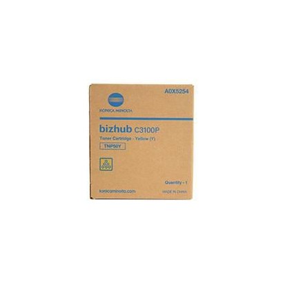 A0X5254 Konica Minolta Tnp-50Y Toner Cartridge 1 Pc(S) Original Yellow