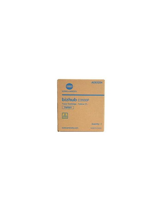 A0X5254 Konica Minolta Tnp-50Y Toner Cartridge 1 Pc(S) Original Yellow