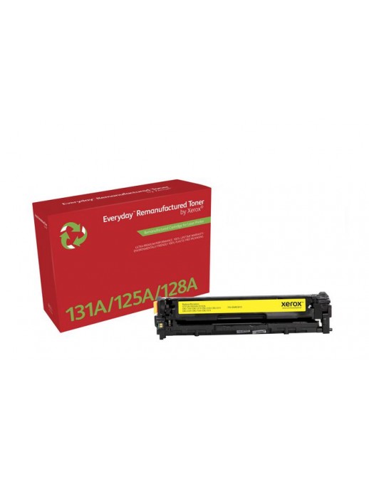 006R03810 006R03810 Xerox Ay Remanufactured Everyday Yellow Remanufactured Toner By Xerox Replaces Hp 131A (Cf212A), Standard...