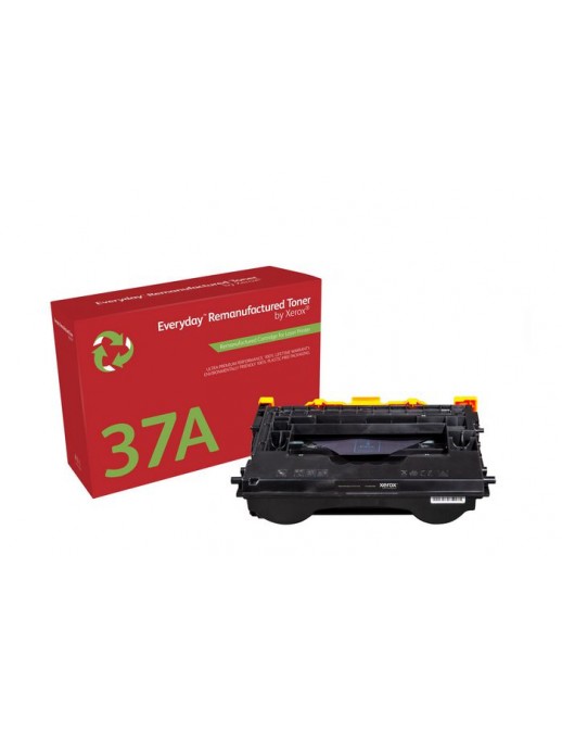 006R03608 Xerox Ay Remanufactured Everyday Black Remanufactured Toner By Xerox Replaces Hp 37A (Cf237A), Standard Capacity