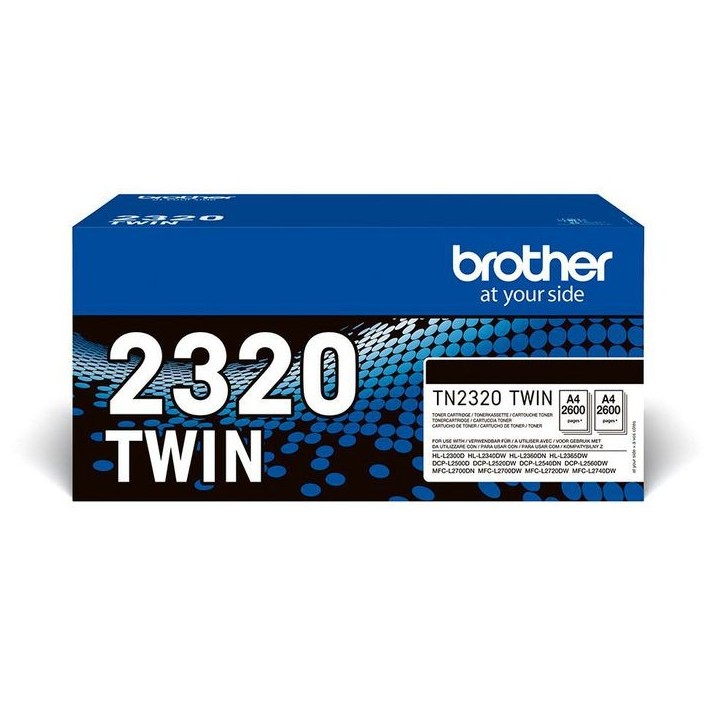 TN2320TWIN Brother TN2320 TWIN TONER FOR DLL - MOQ 3