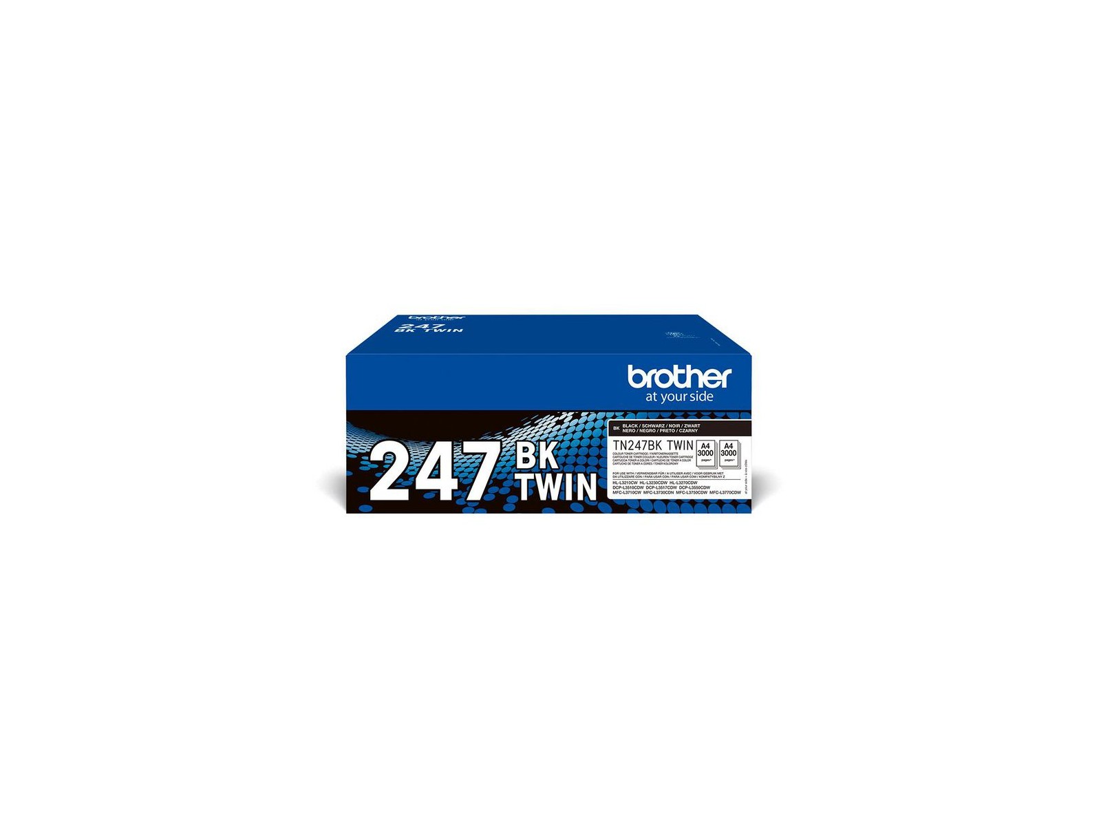 TN247BKTWIN TN247BKTWIN Brother TN247BK TWIN TONER FOR ECL