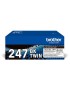 TN247BKTWIN TN247BKTWIN Brother TN247BK TWIN TONER FOR ECL