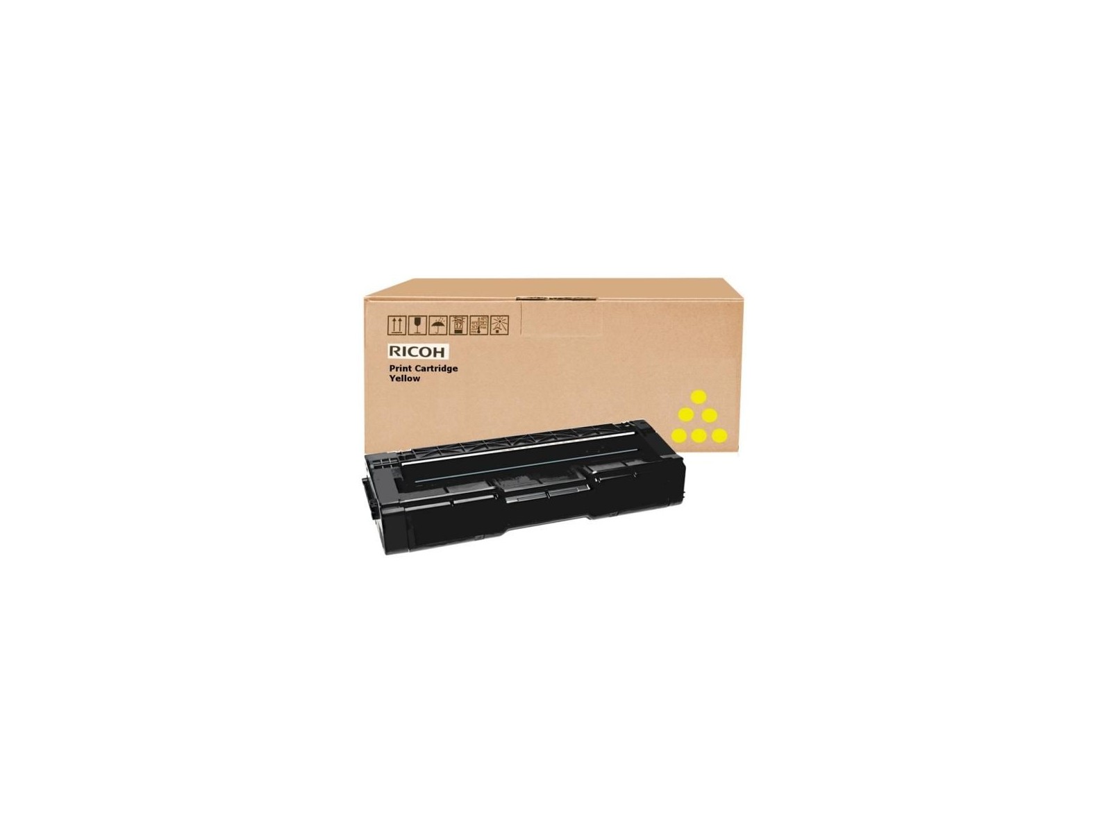 407639 407639 Ricoh Toner Cartridge 1 Pc(S) Original Yellow 407639 407639 Ricoh Toner Cartridge 1 Pc(S) Original Yellow