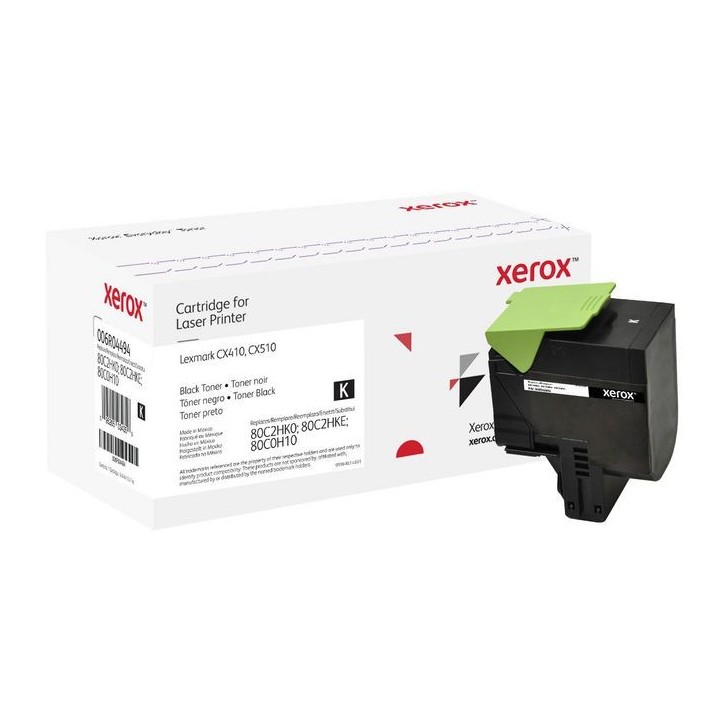 006R04494 Xerox Everyday Black Toner Compatible With Lexmark 80C2Hk0 80C2Hke 80C0H10, High Yield