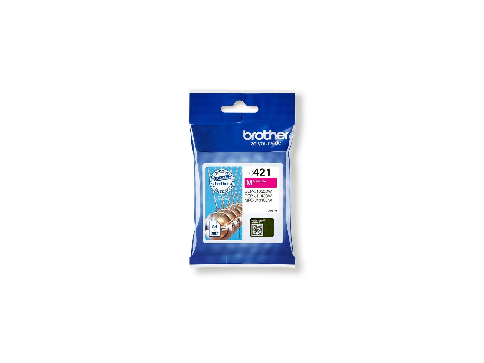 LC421M LC421M Brother Lc-421M Ink Cartridge 1 Pc(S) Original Magenta