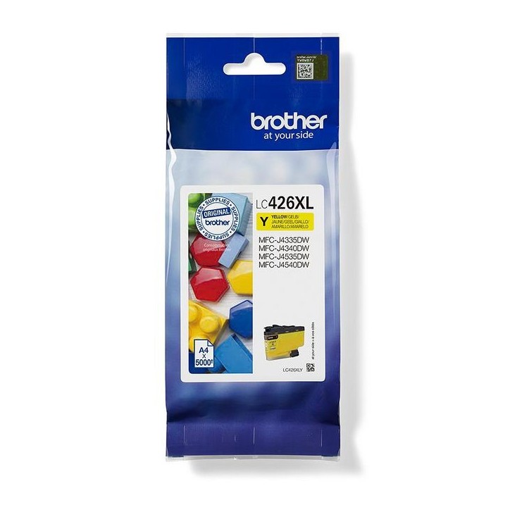 LC426XLY Brother Lc-426Xly Ink Cartridge 1 Pc(S) Original High (Xl) Yield Yellow LC426XLY Brother Lc-426Xly Ink Cartridge 1 Pc(S) Original High (Xl) Yield Yellow