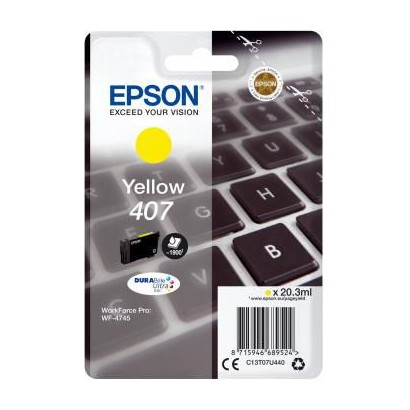 C13T07U440 Epson Wf-4745 Ink Cartridge 1 Pc(S) Original High (Xl) Yield Yellow