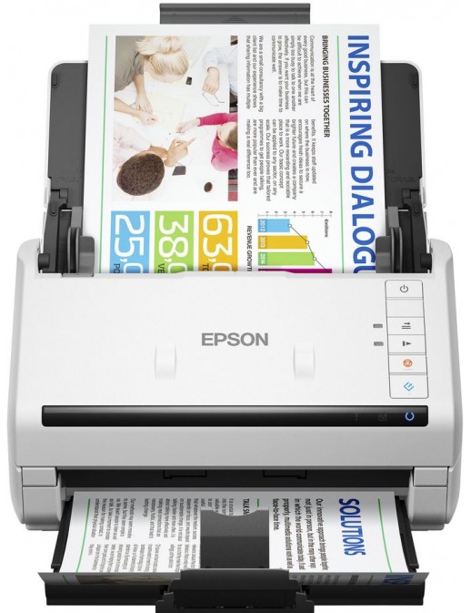 B11B262401 Epson Ds-770 Ii Sheet-Fed Scanner 600 X 600 Dpi A4 White