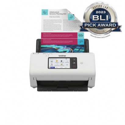 ADS4700WRE1 Brother Ads-4700W Adf + Sheet-Fed Scanner 600 X 600 Dpi A4 Black, White