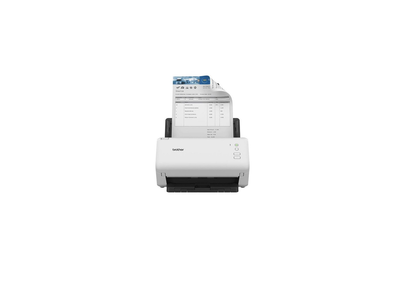 ADS4100RE1 ADS4100RE1 Brother Ads-4100 Adf Scanner 600 X 600 Dpi A4 Black, White